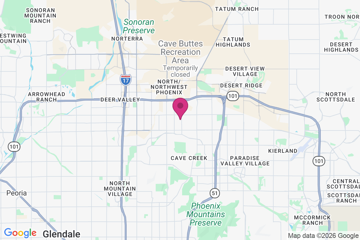 Desert Bell Estates II map
