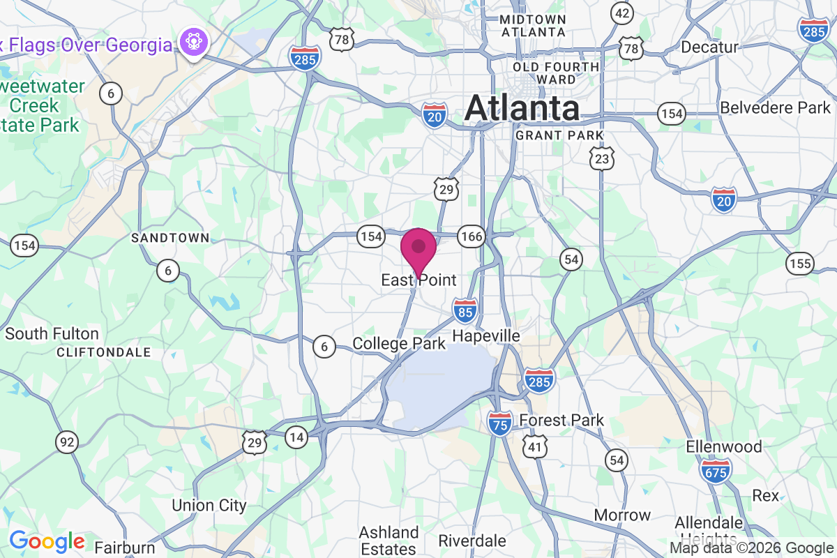 East Point map