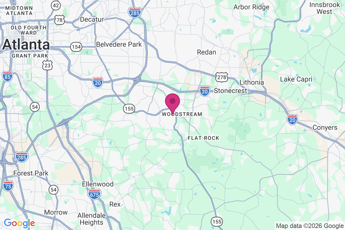 Snapfinger map