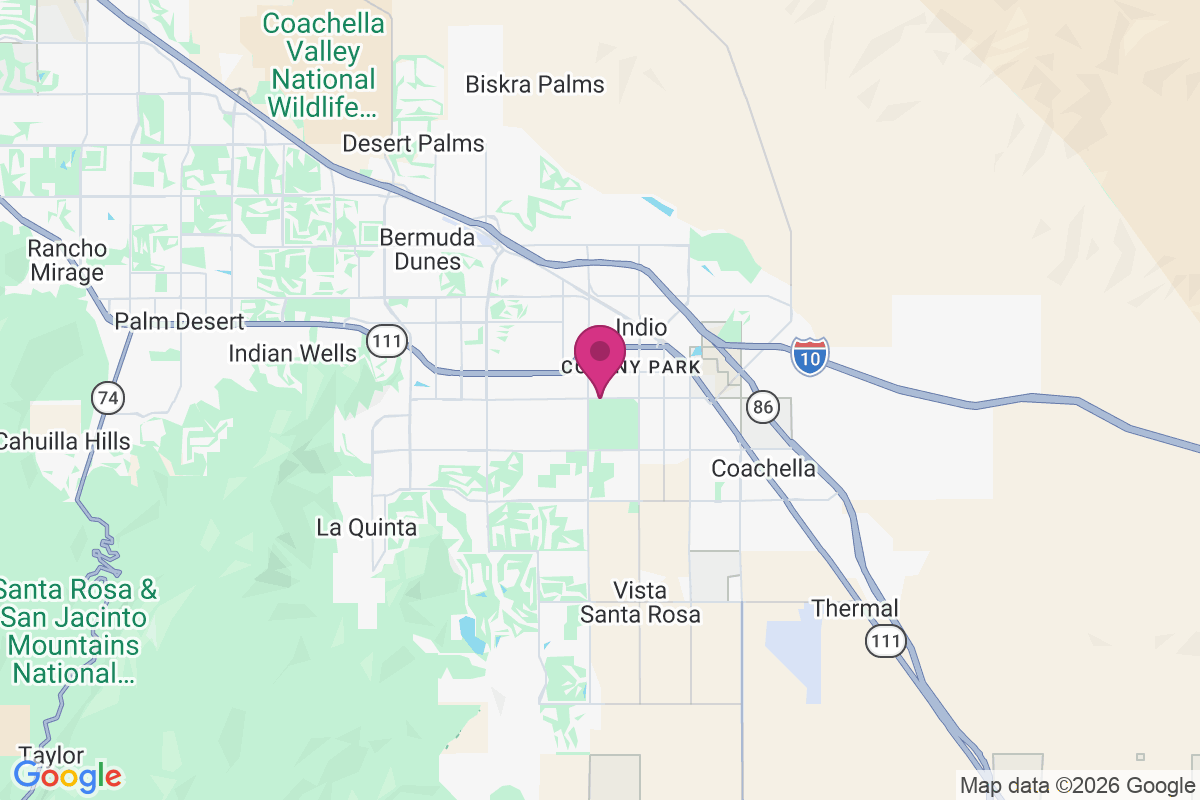 Coronado Gardens Mobile Home Park map