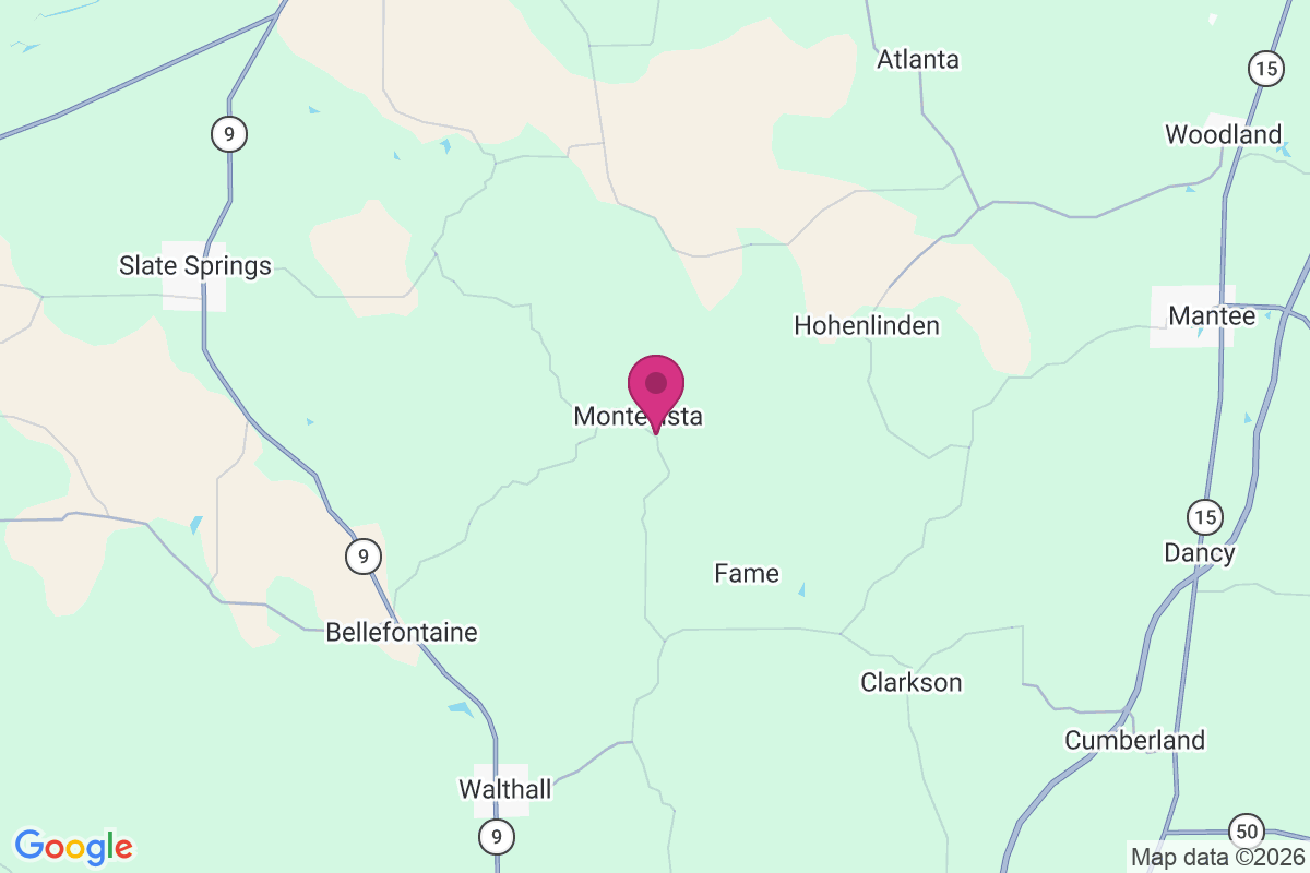 Montevista map