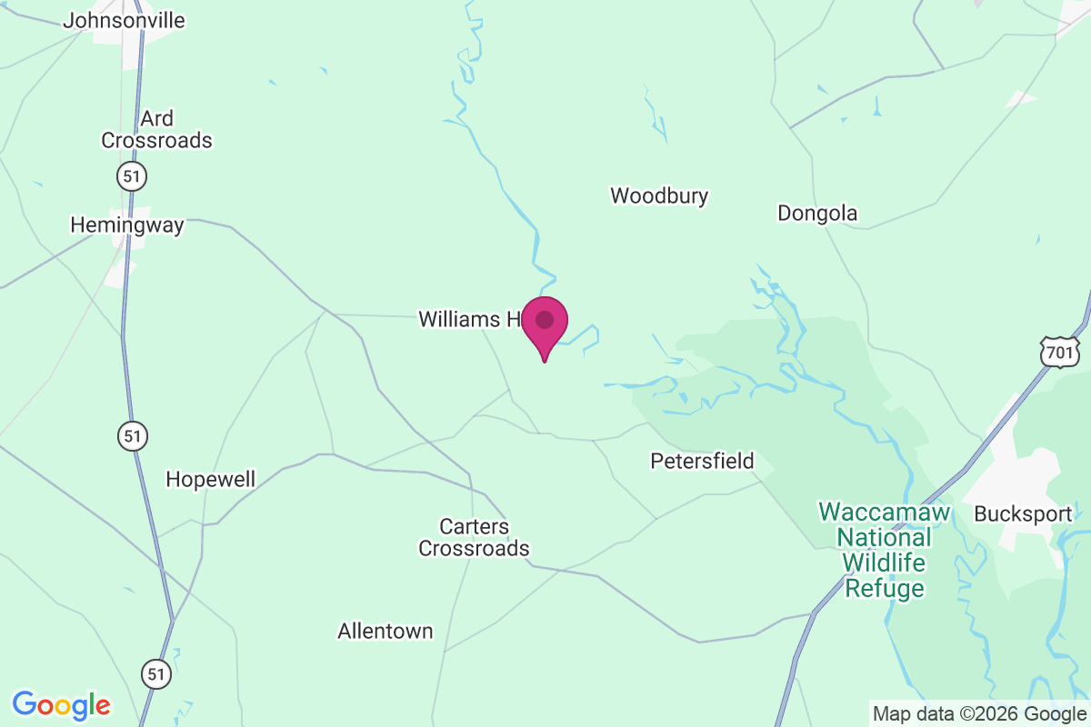 Port Hill map
