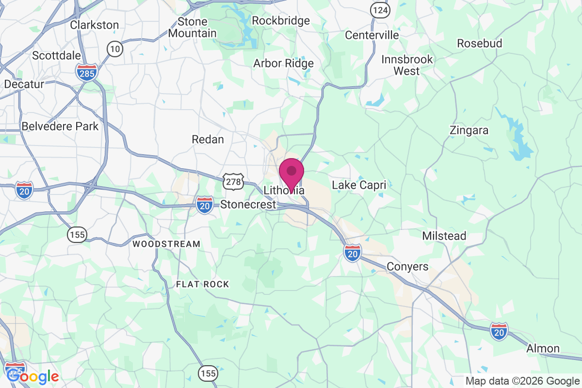 Lithonia map