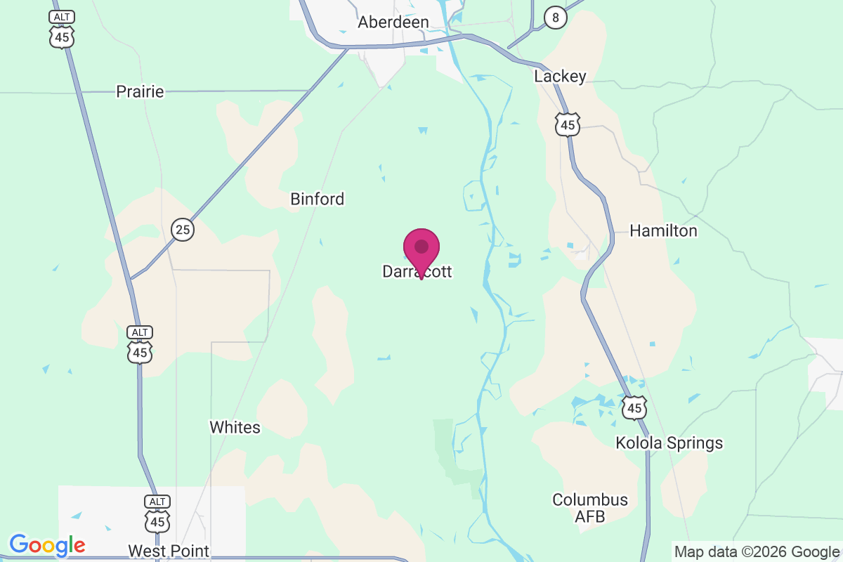 Darracott map