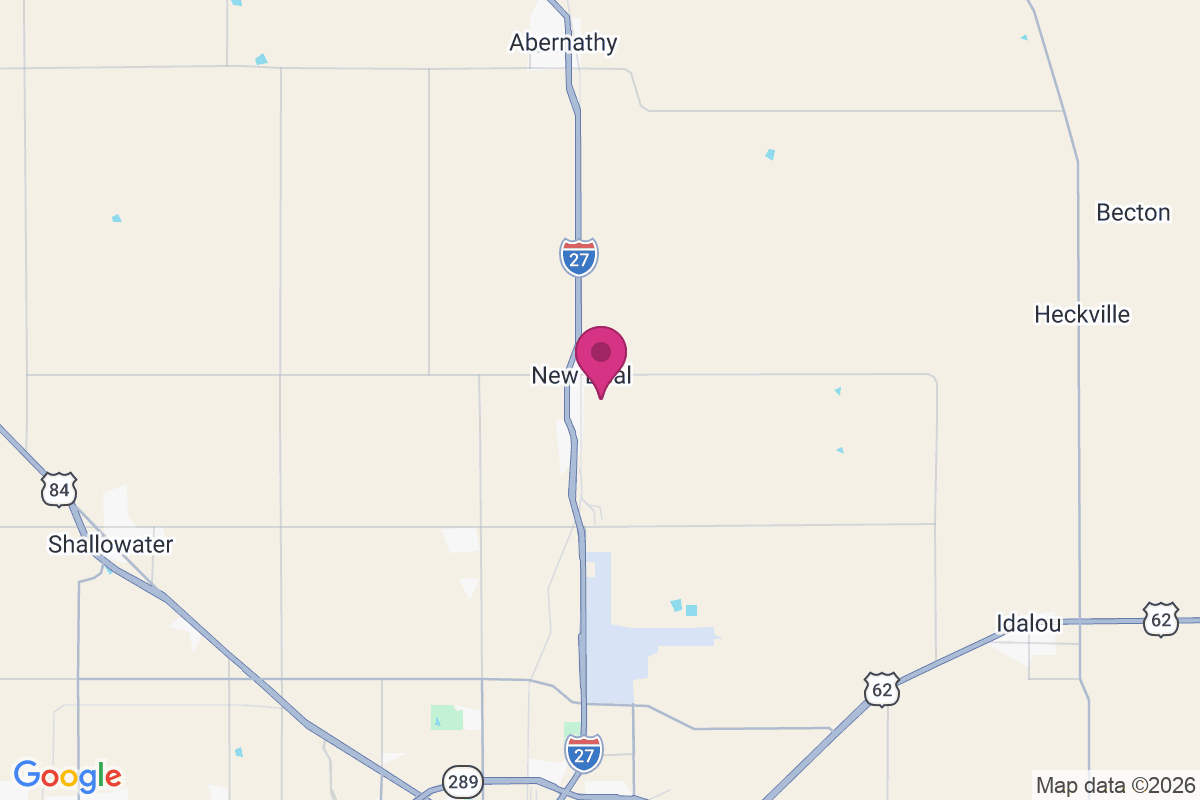 New Deal map