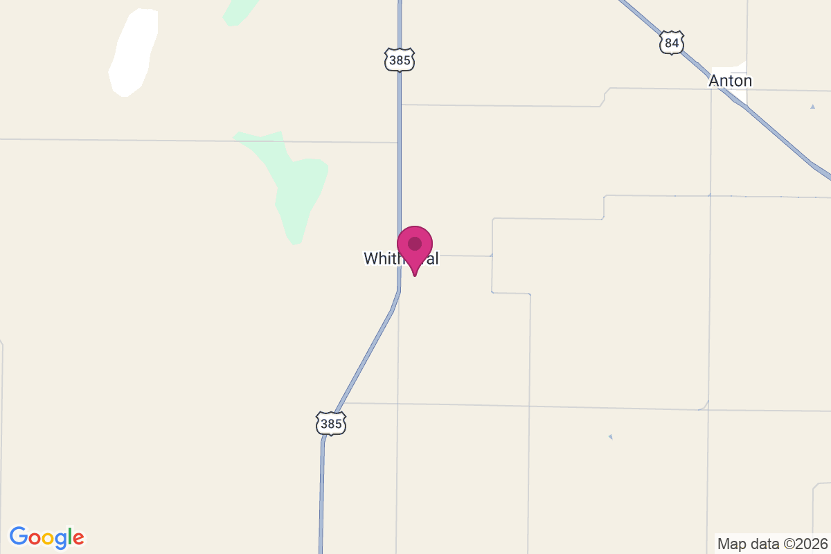 Whitharral map