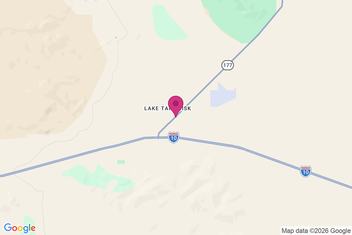 Lake Tamarisk map