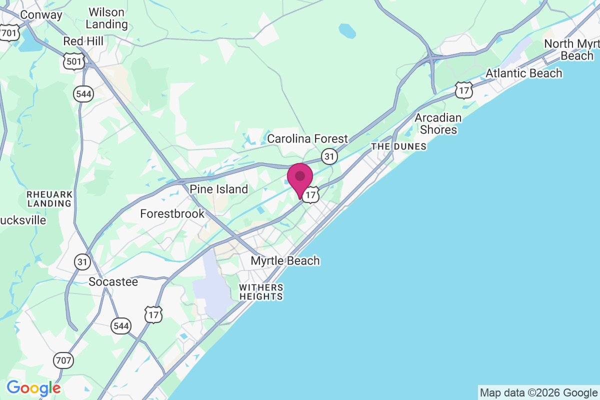 The Landing at Plantation Point map