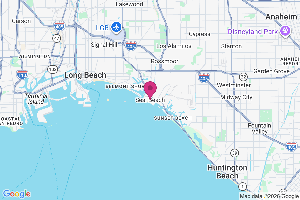 Seal Beach map