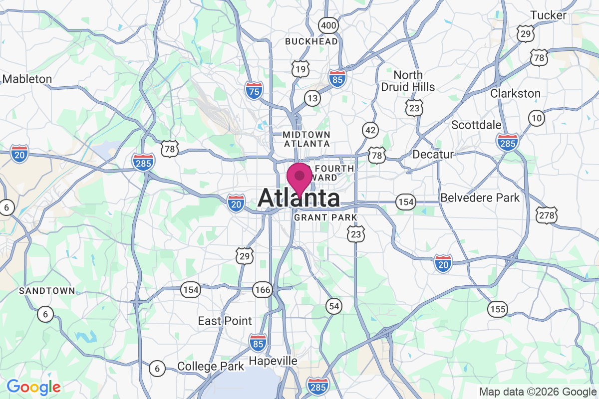 Atlanta map