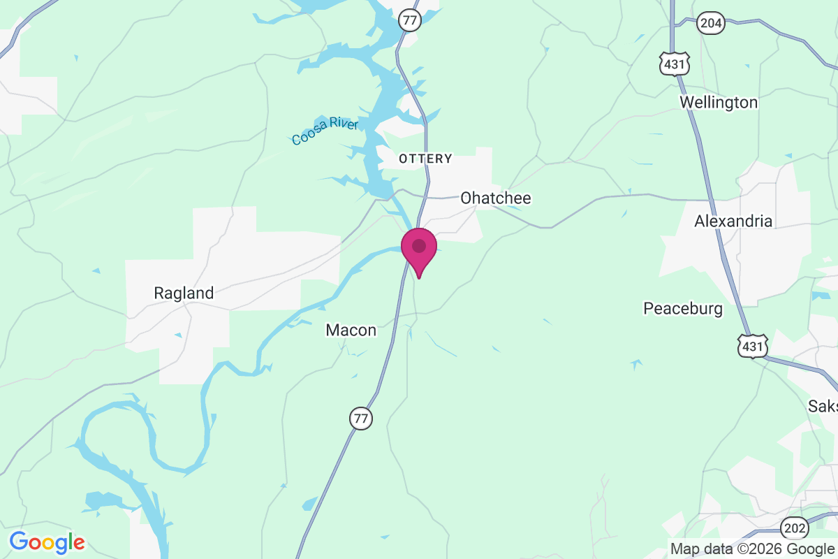 Ragan Chapel map