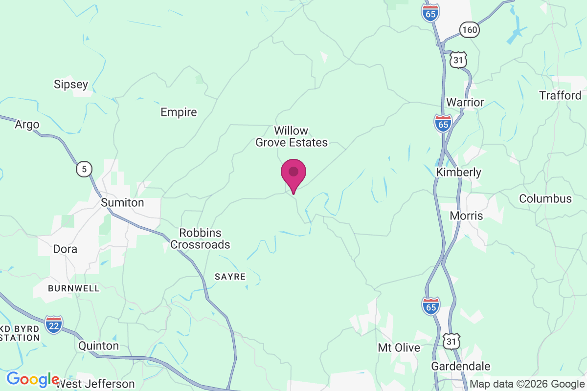 Partridge Crossroads map
