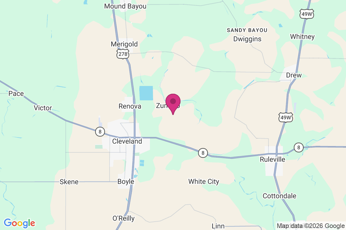 Zumbro map