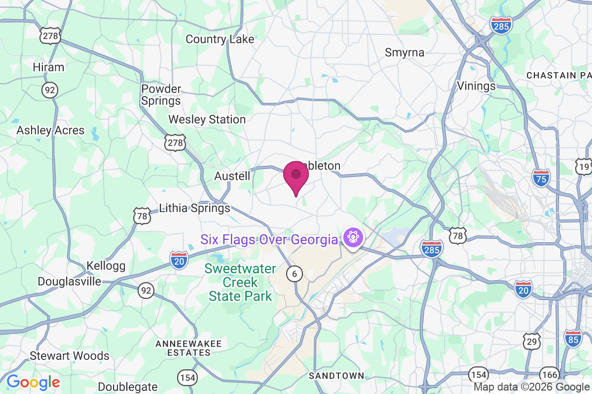 James Acres map