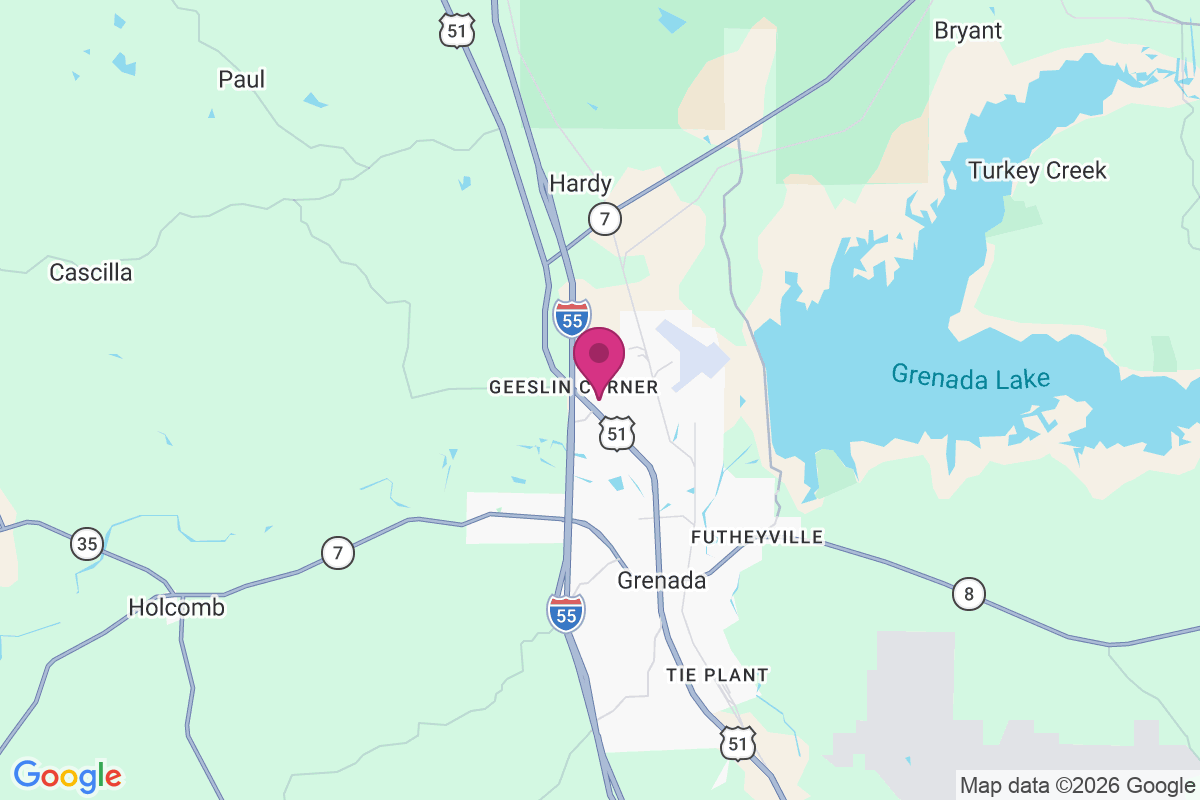 Geeslin Corner map