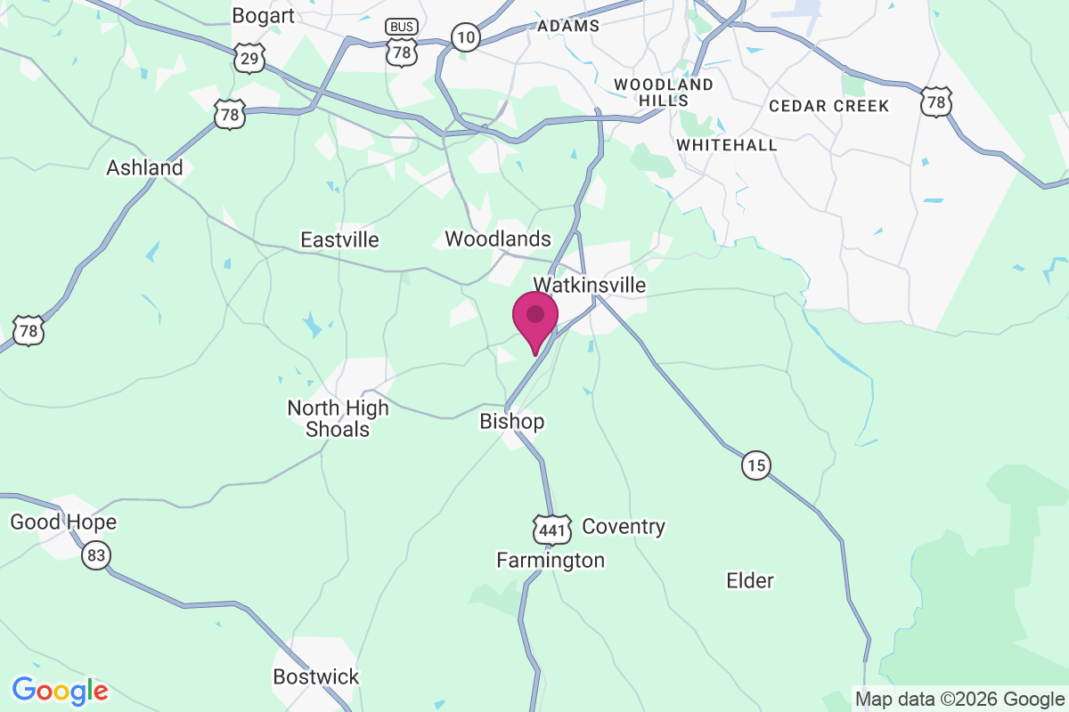 Tramlin Acres map