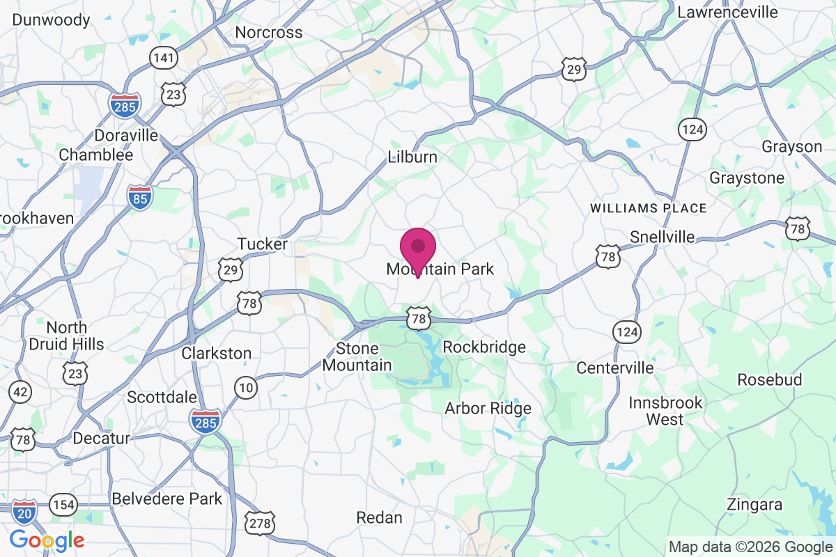Mountain Brooke map