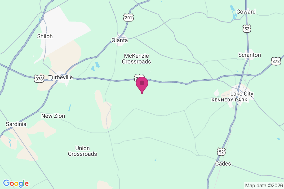 Barrineau Crossroads map