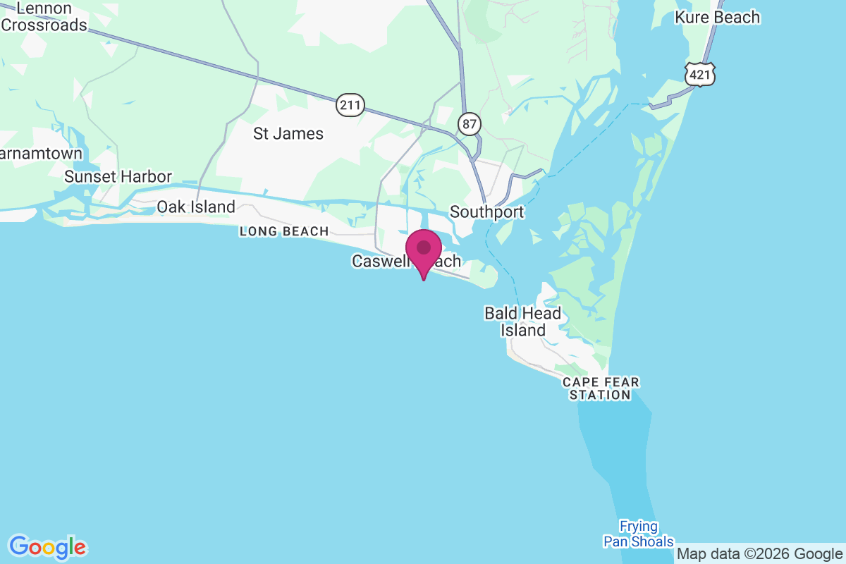 Caswell Beach map
