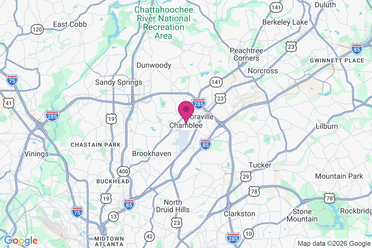 Chamblee map