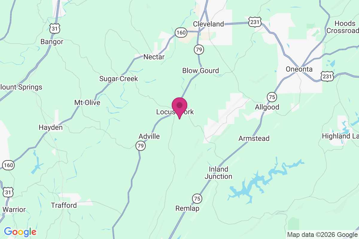 Locust Fork map