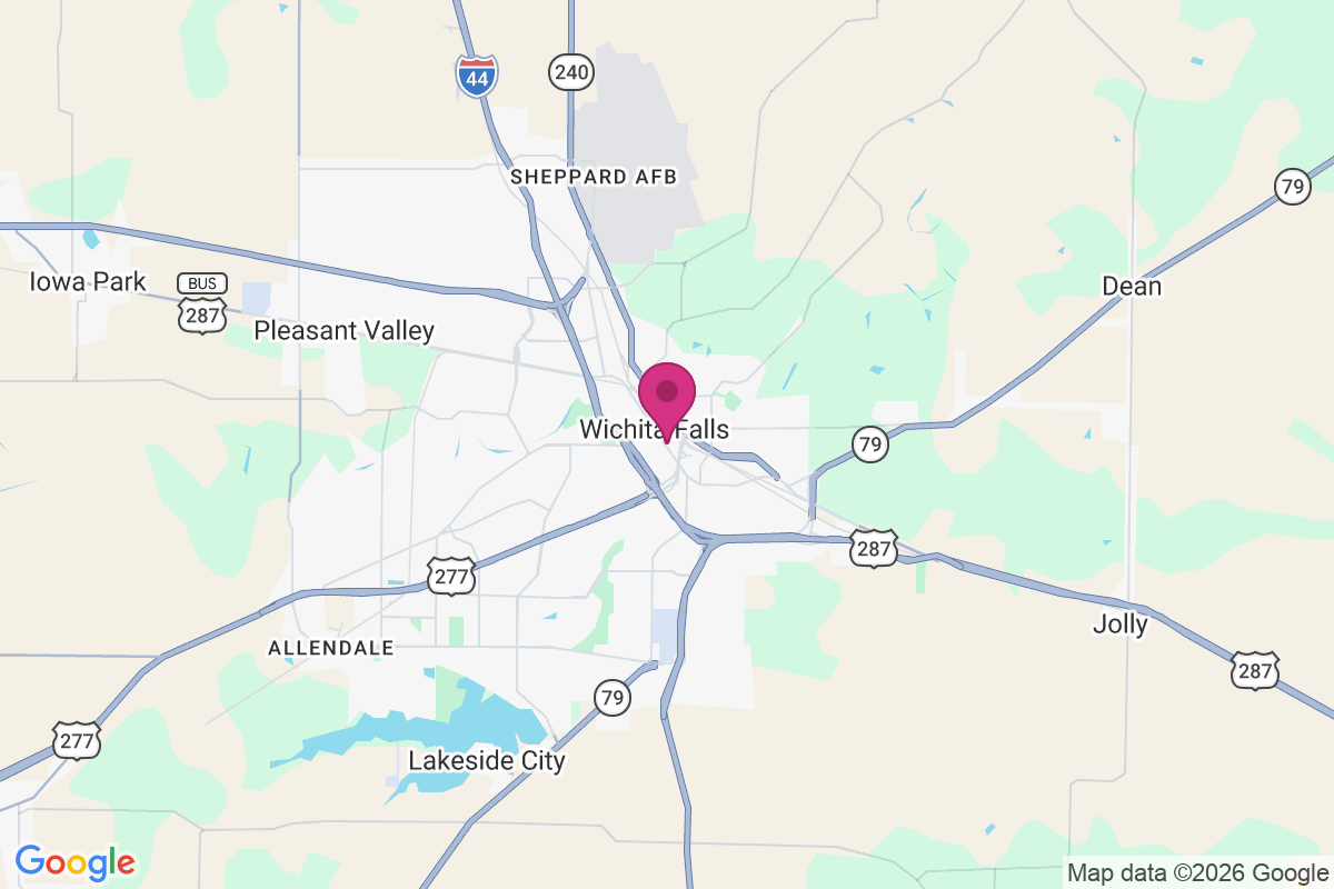 Sheppard Afb map