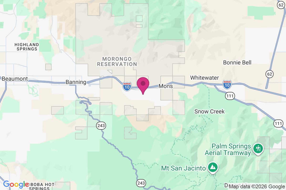 Cabazon map