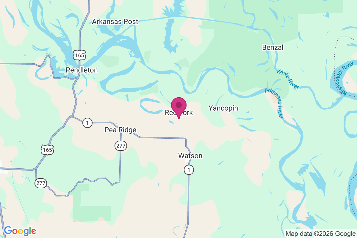 Red Fork map
