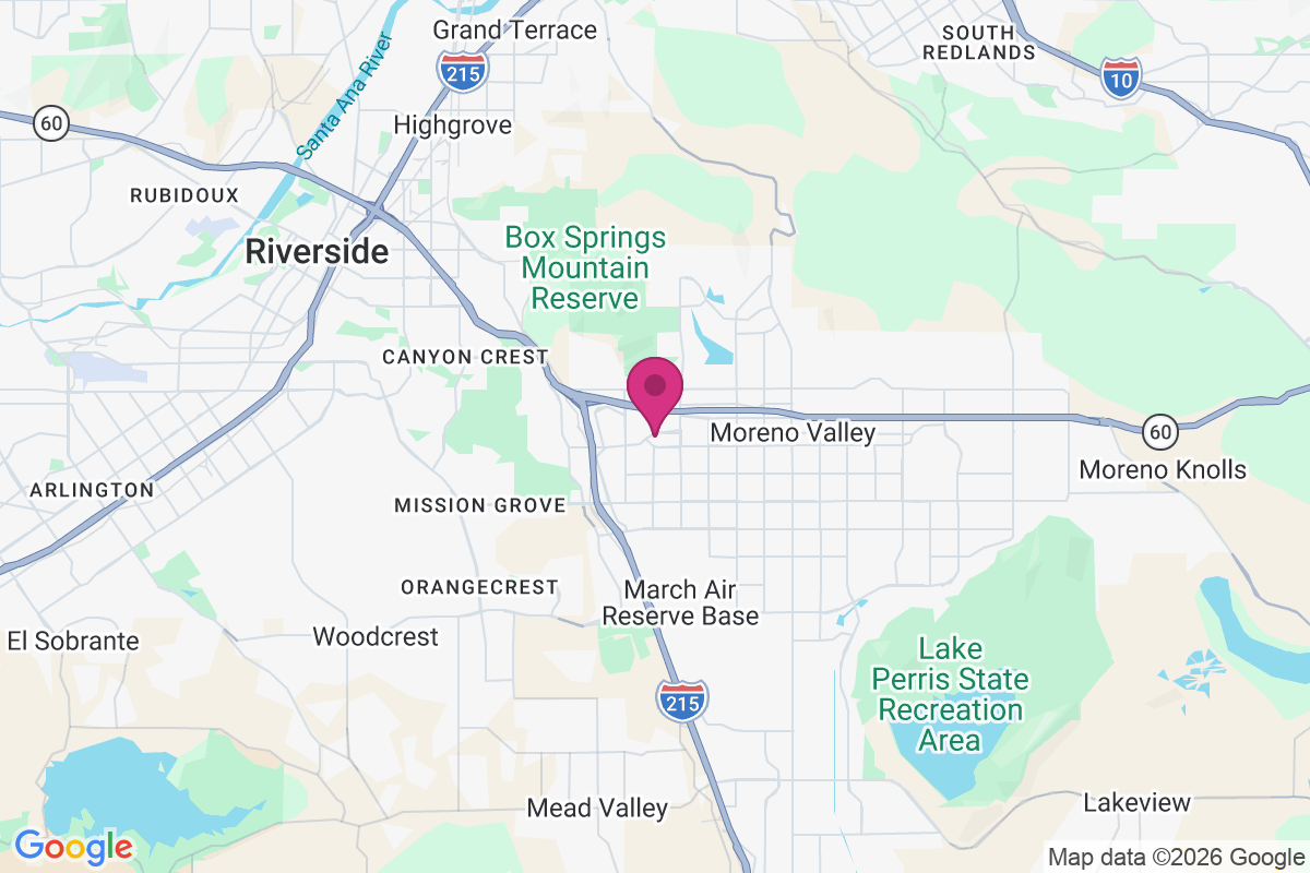 March Air Reserve Base map