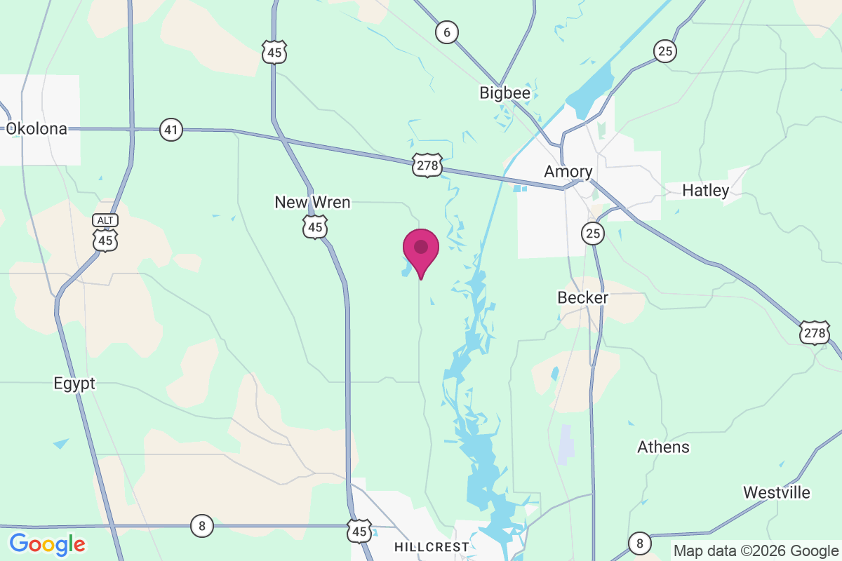 Lake Monroe East Subdivision map