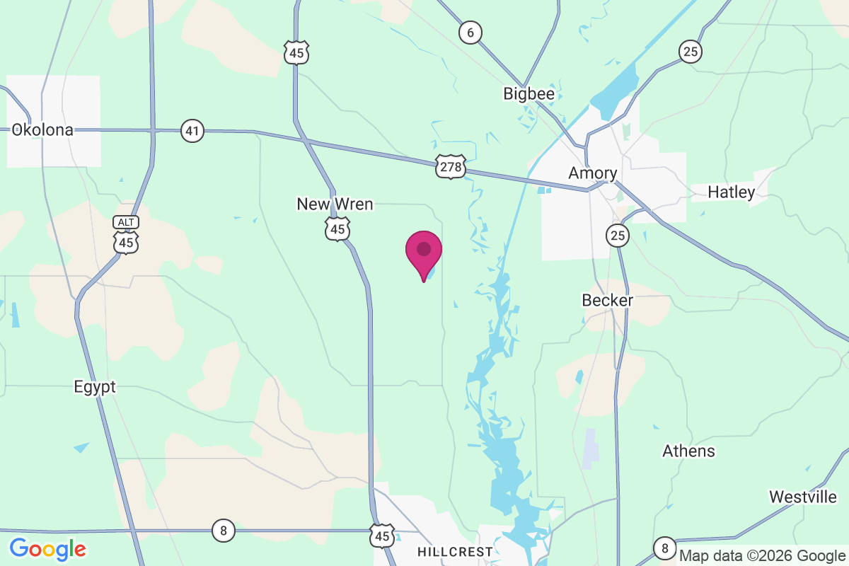 Lake Monroe West Subdivision map