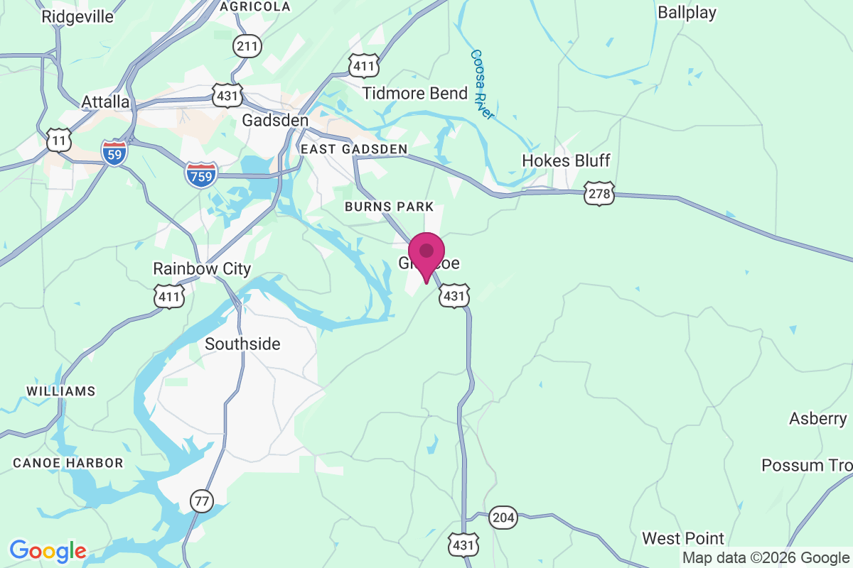 Glencoe map
