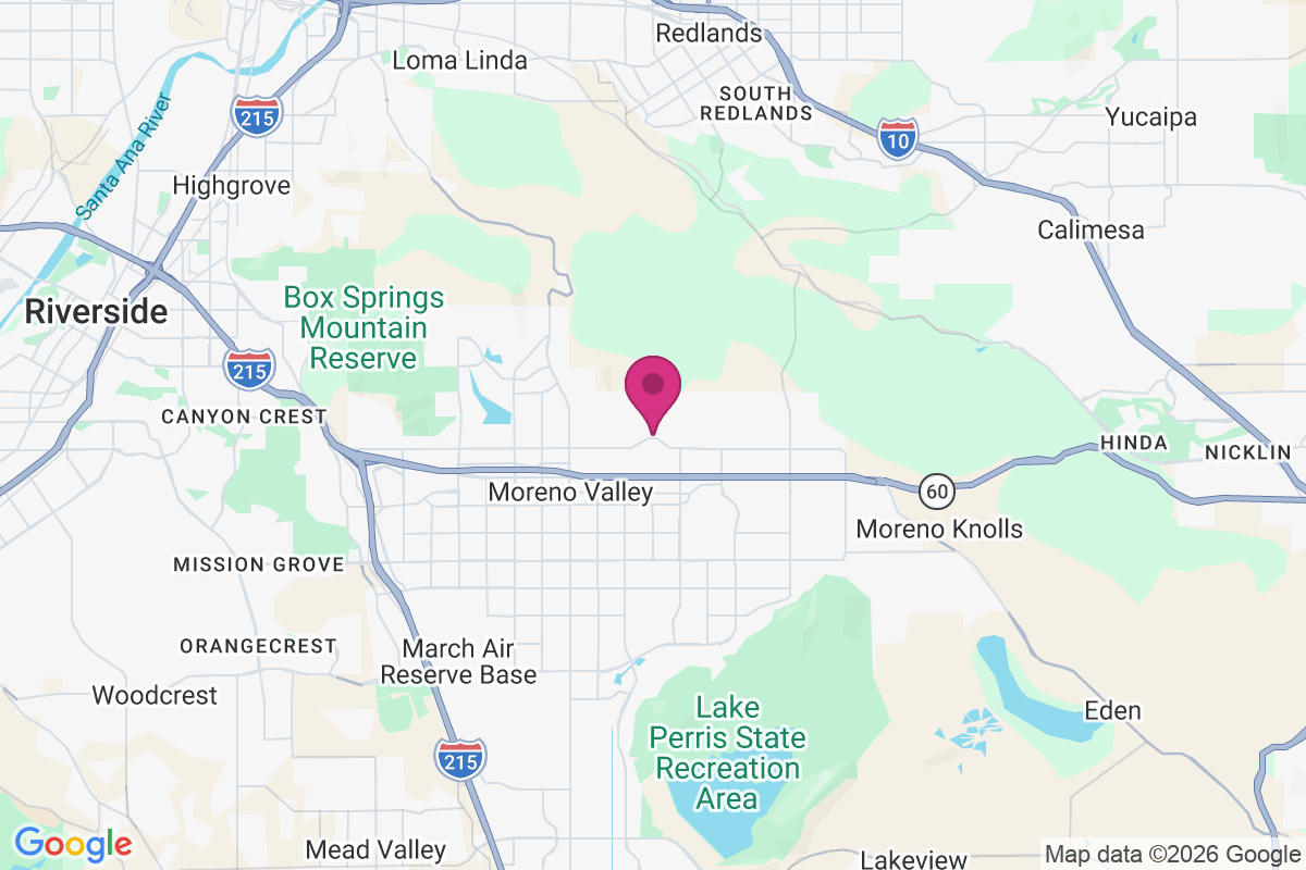 Serrano Heights map