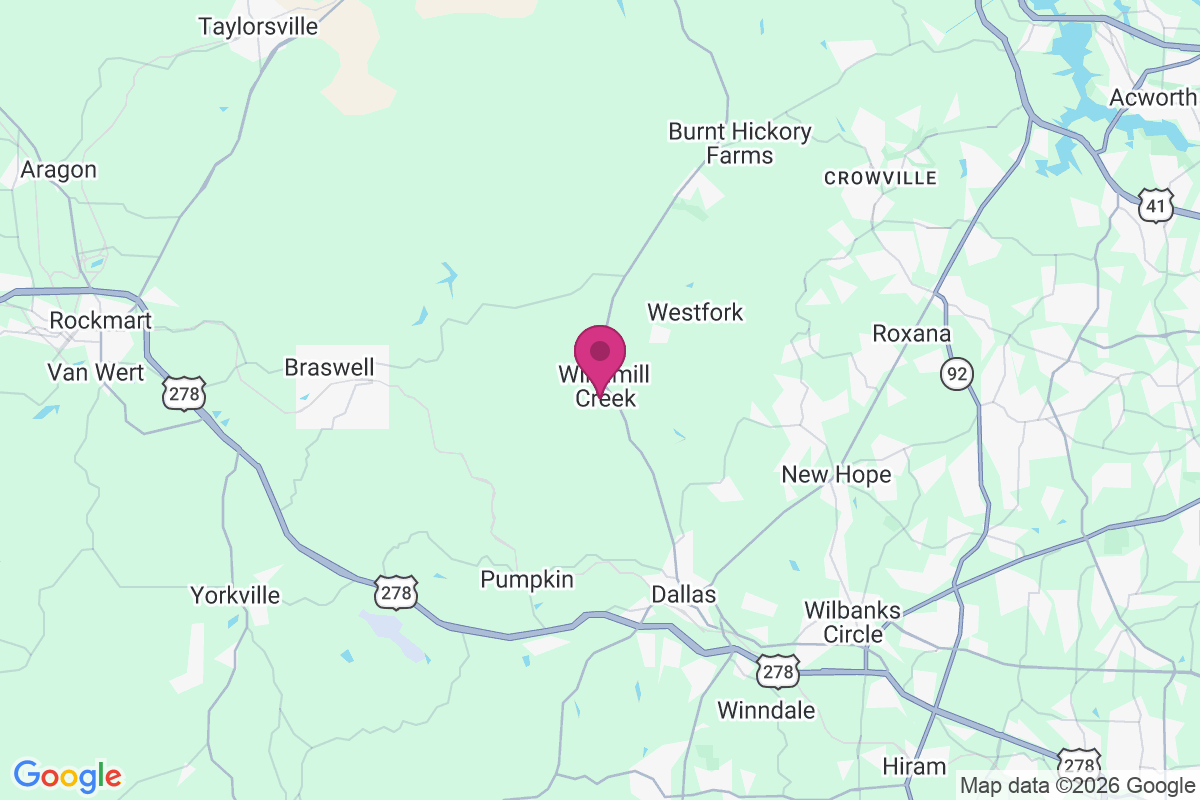 Windmill Creek map