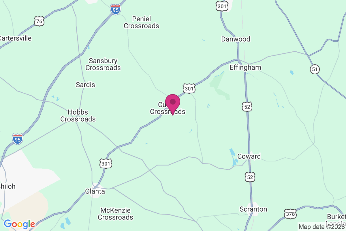 Cusac Crossroads map