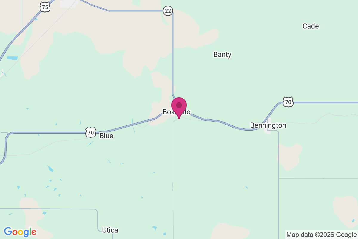 Bokchito map