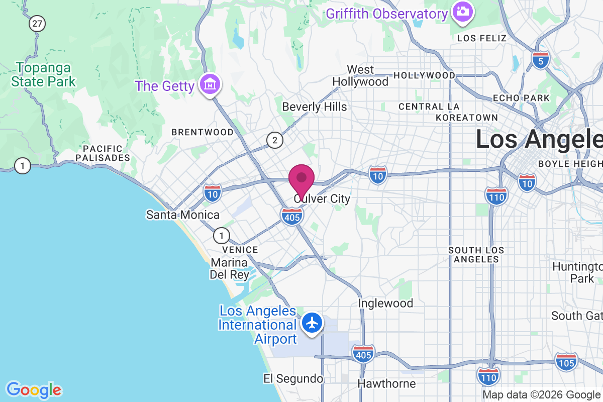 Los Angeles map