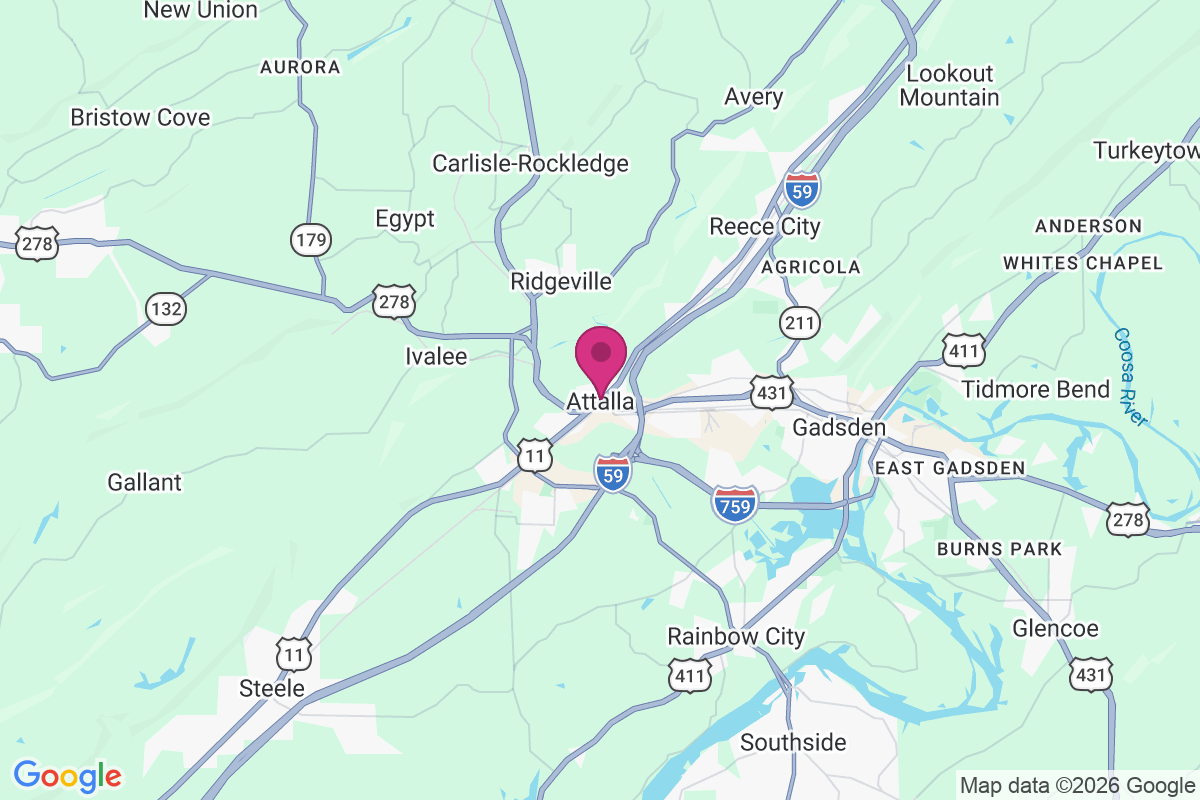 Attalla map