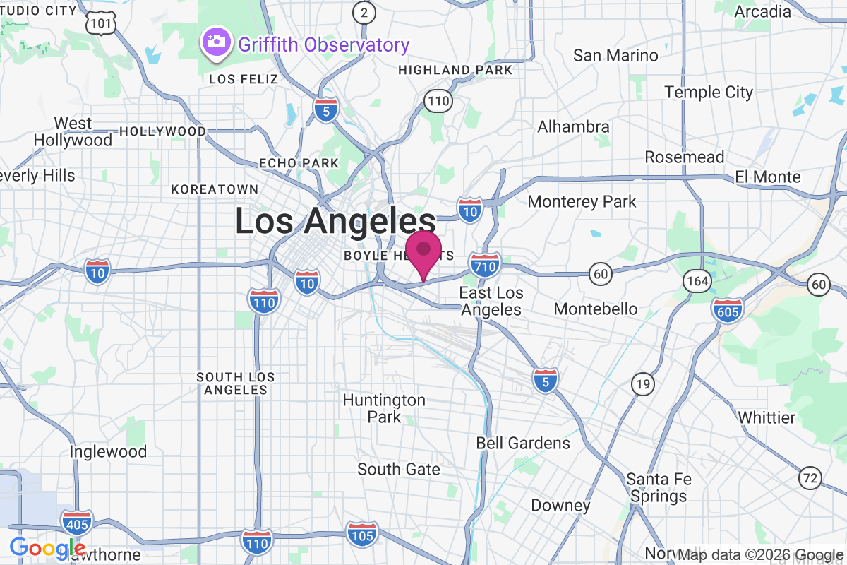 Boyle Heights map