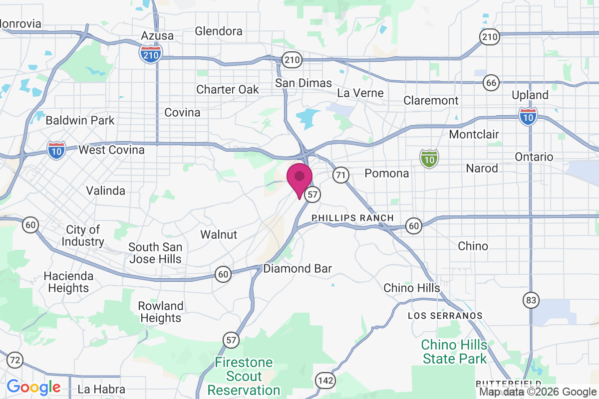 Pomona Islander Mobile Home Park map
