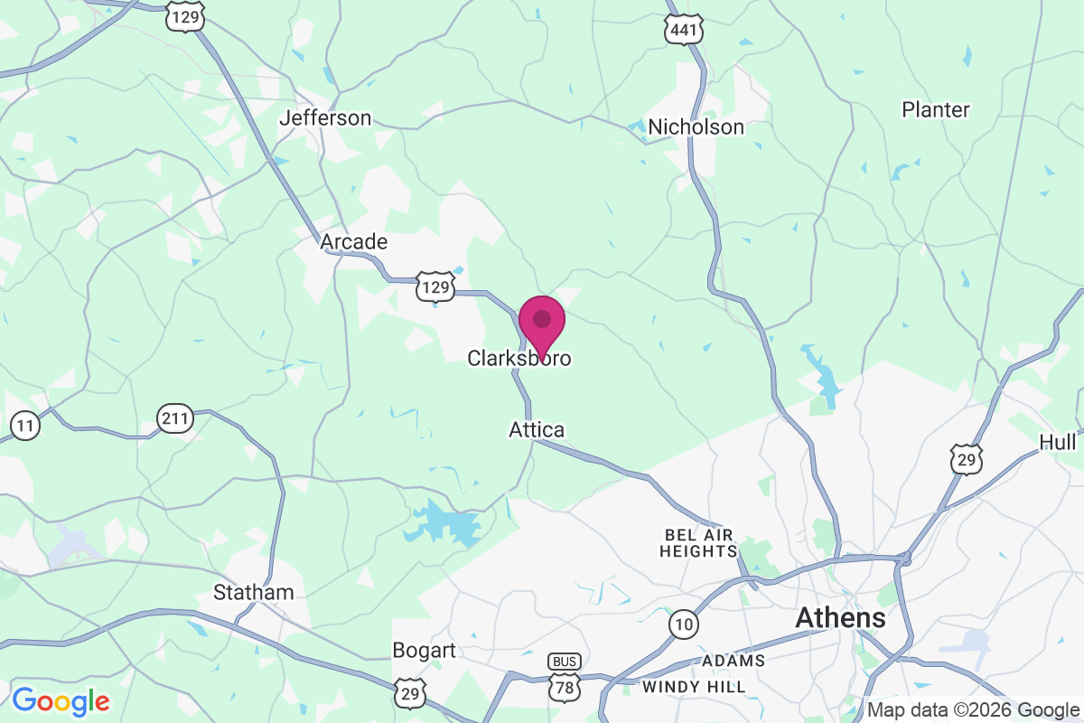 Clarksboro map