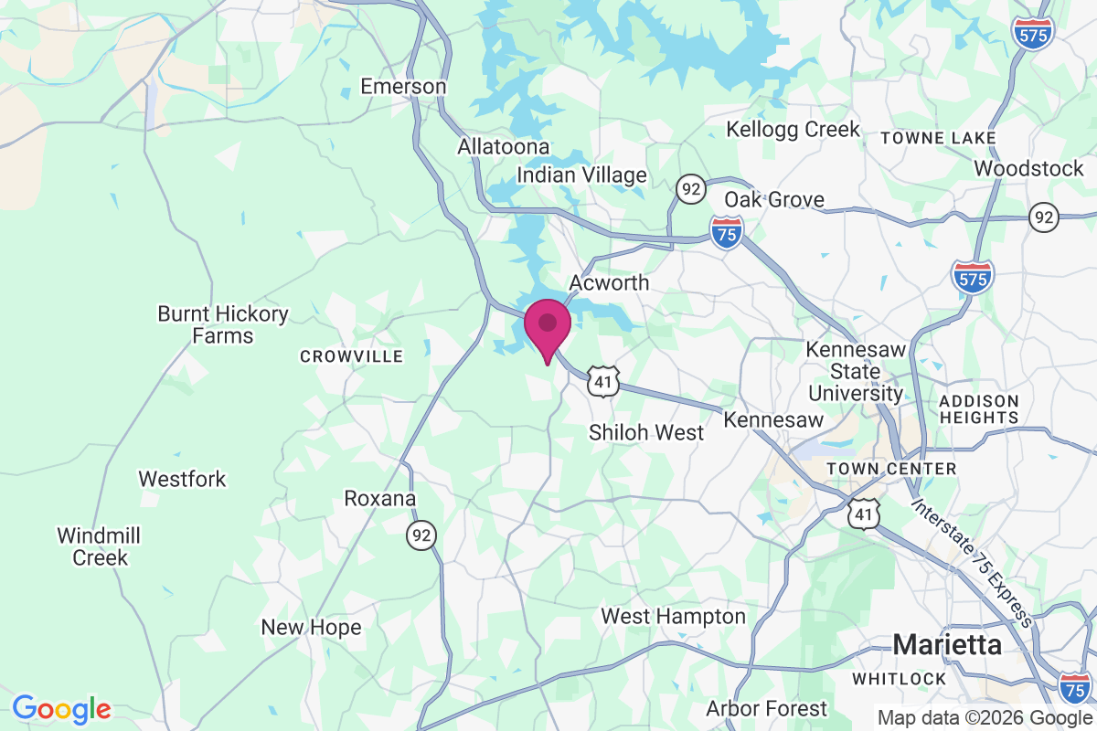 Allatoona Ridge map
