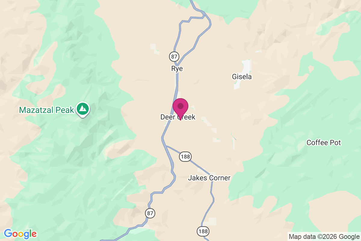 Deer Creek Village Subdivision map