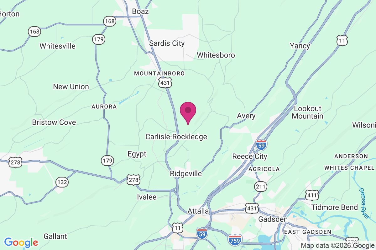 Copeland Gap map