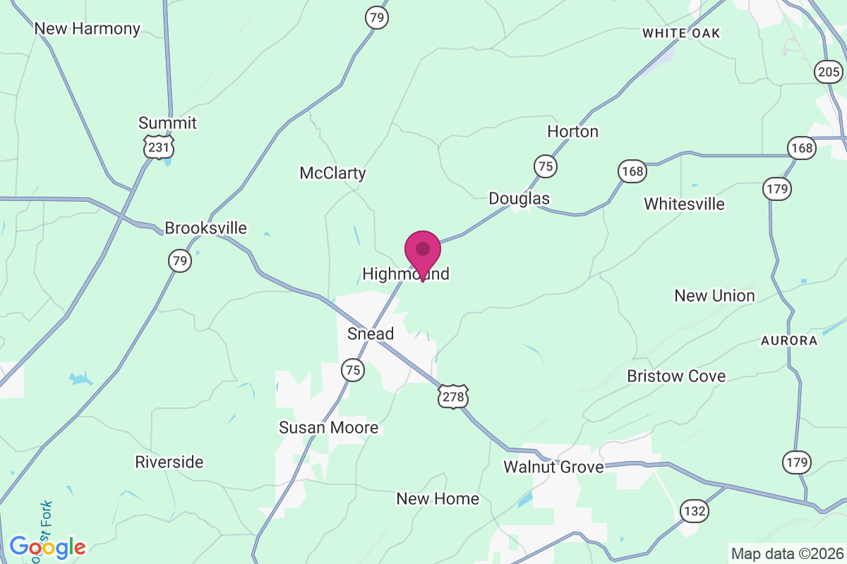 Highmound map