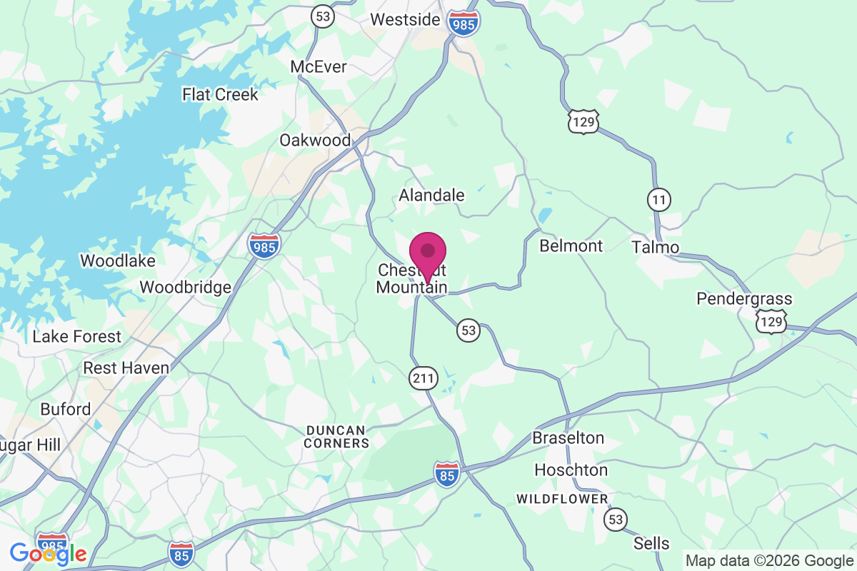 Chestnut Mountain map