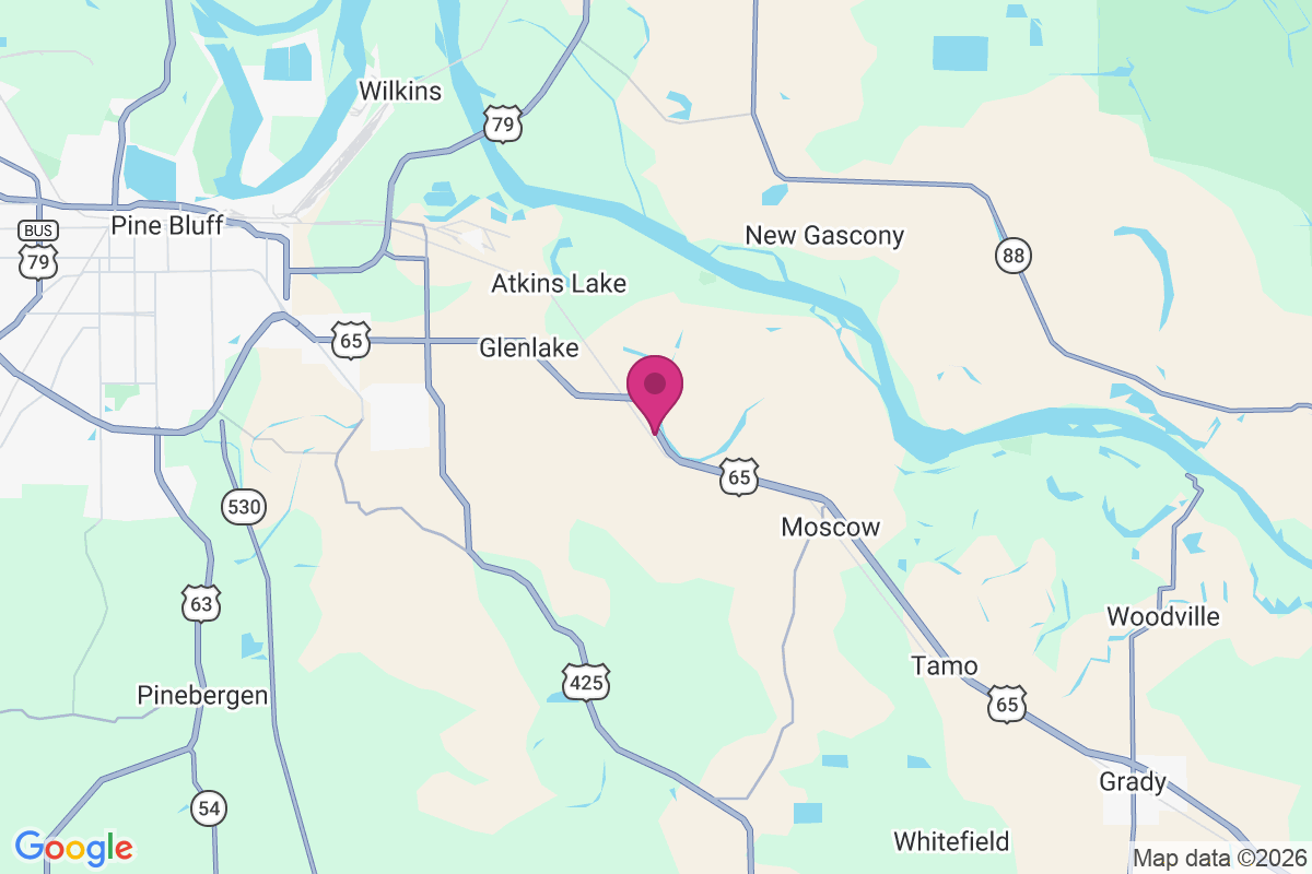 Noble Lake map