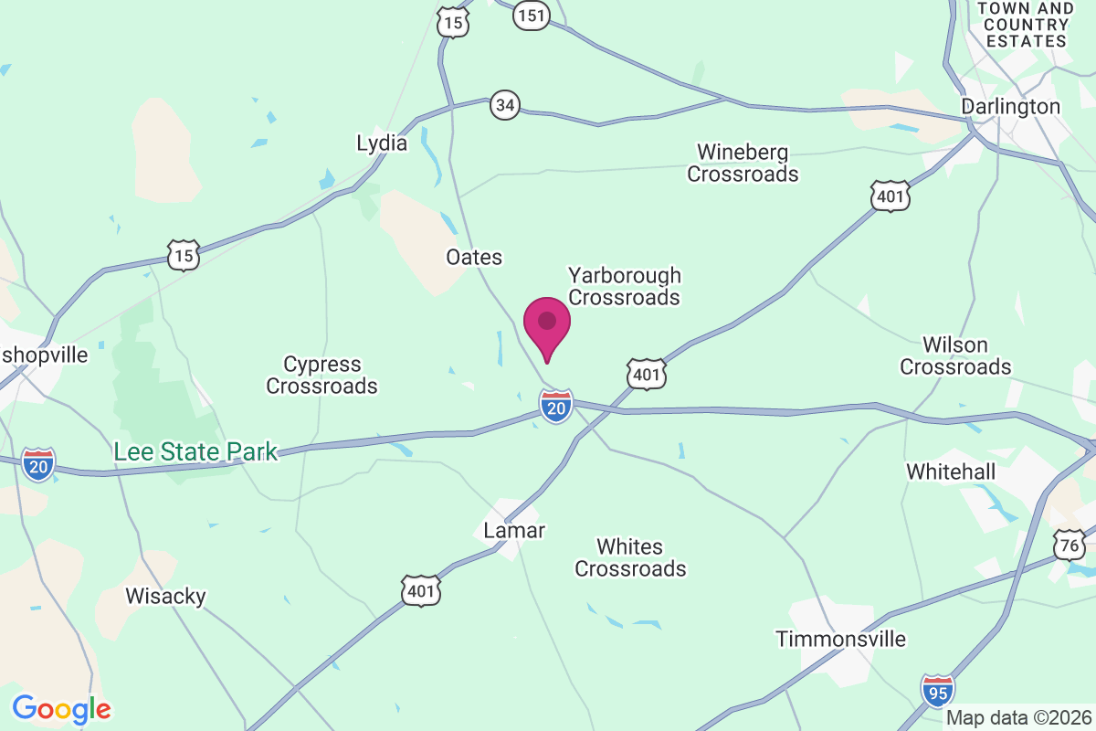 McLaughlin Crossroads map