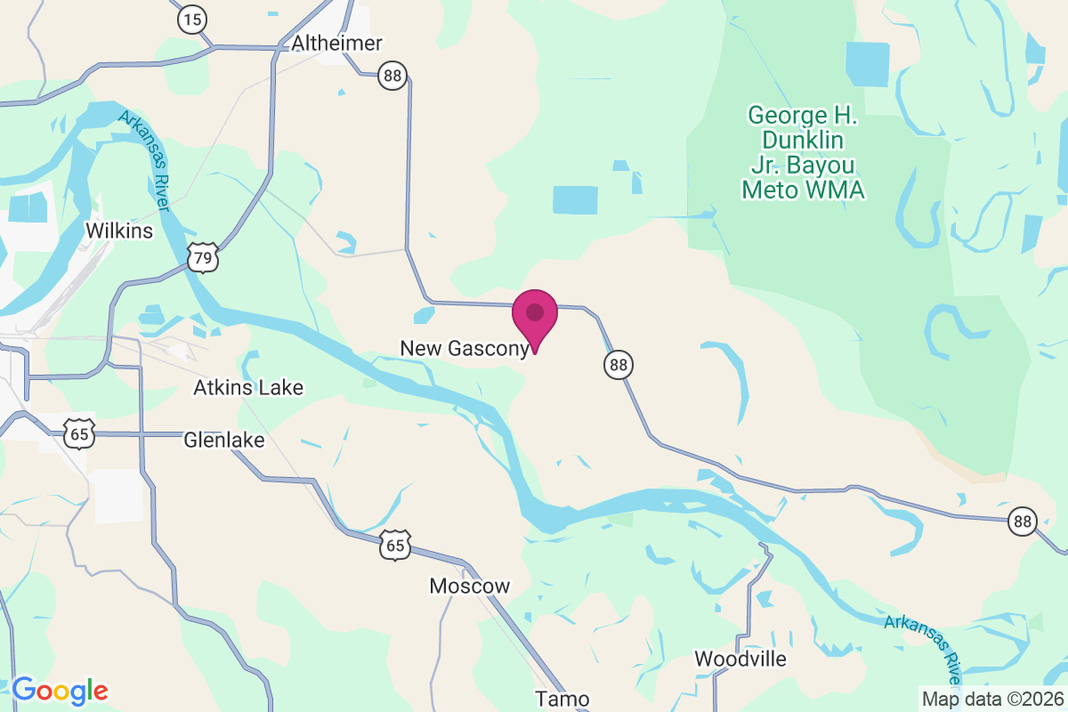 New Gascony map