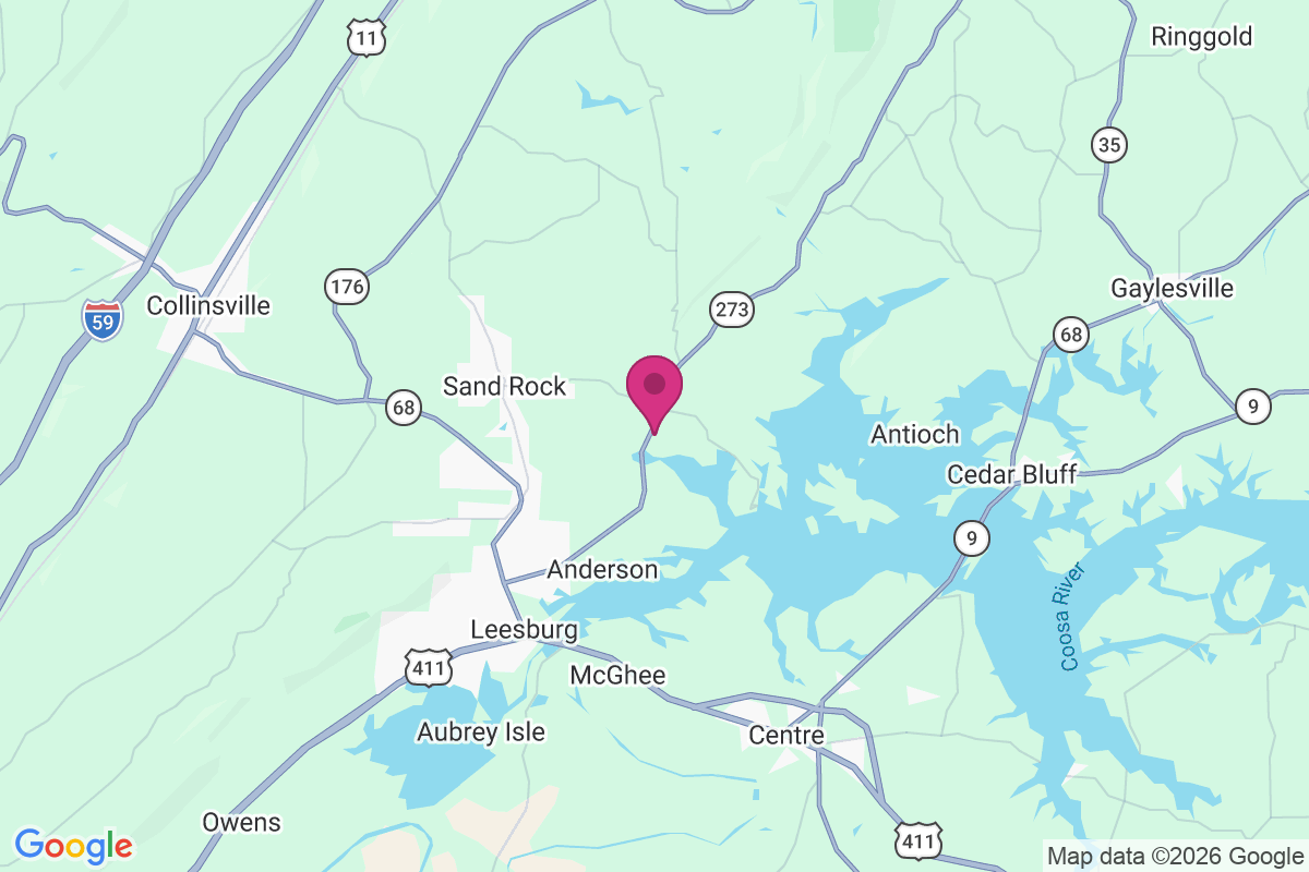 Blue Pond map